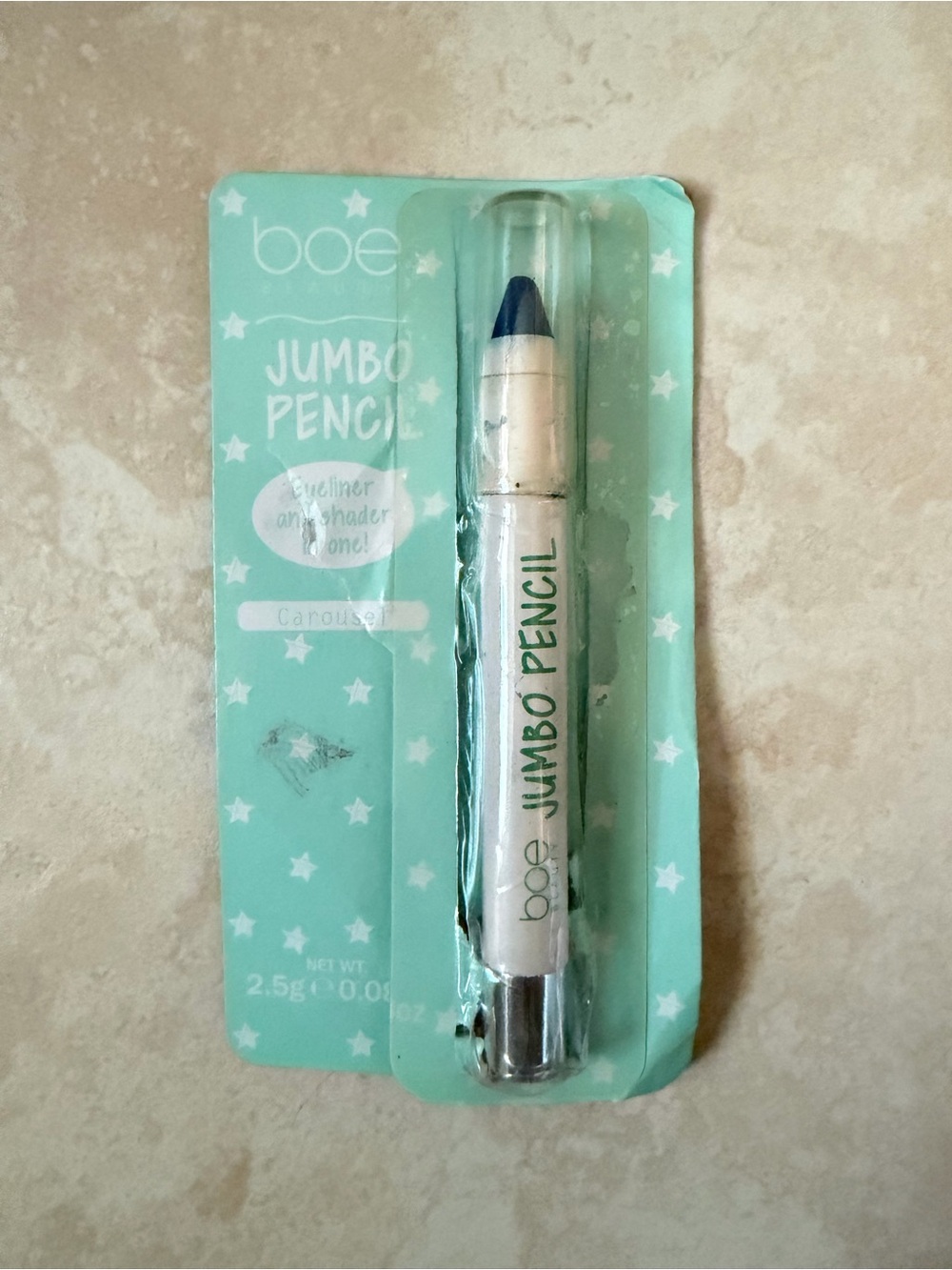 *BRAND NEW* Boe Beauty Jumbo Pencil Blue Carousel Eyeliner And Shader In One Lip